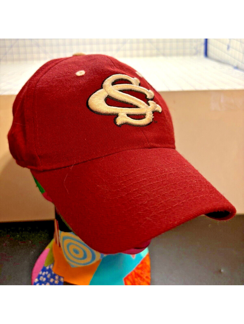 Vintage South Carolina Gamecocks Hat Cap Fitted Size 7 1/4 Zephyr Z Hat Mens